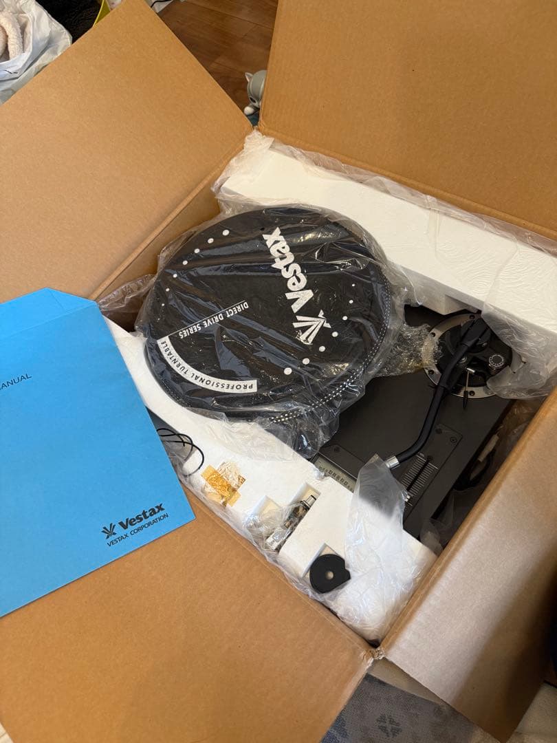 【VHSERR 】Vestax ターンテーブル PDT-5000未使用
