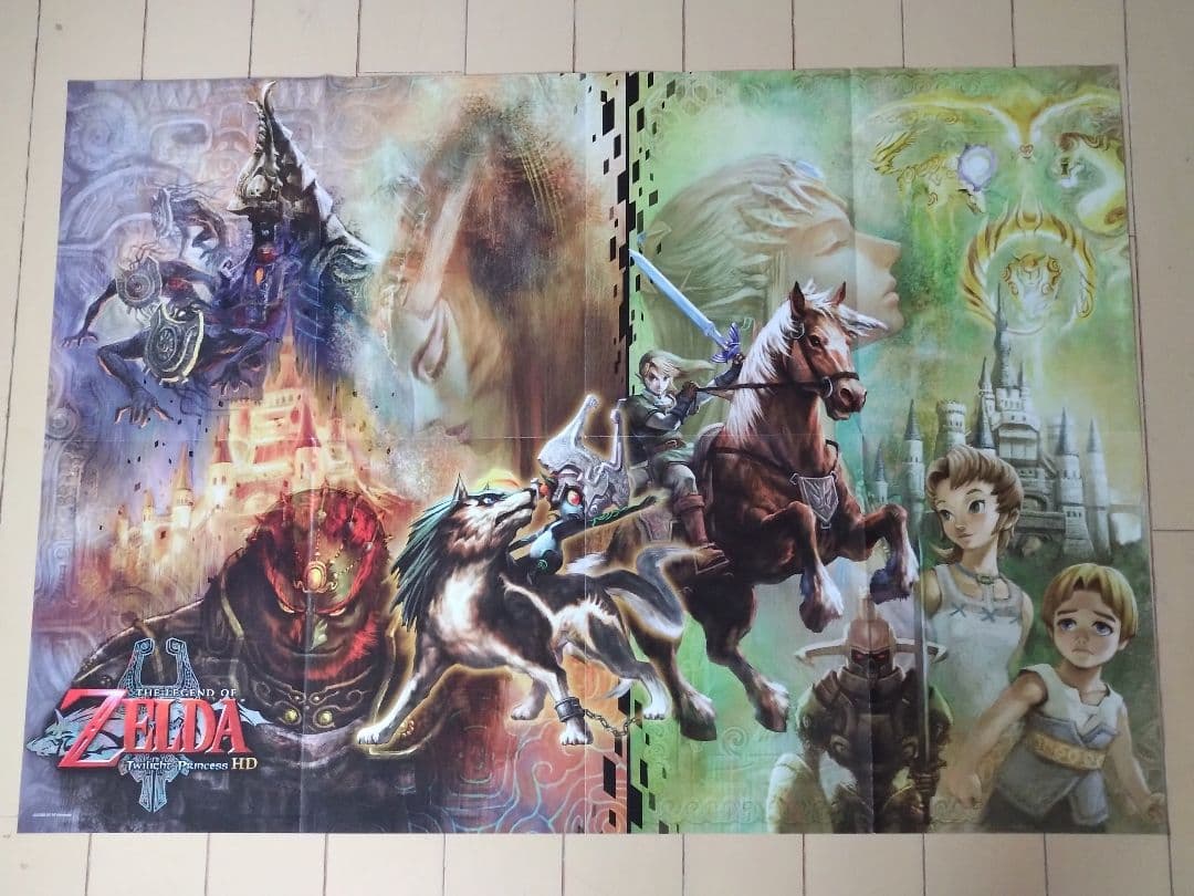 ゼルダの伝説 25周年 ポスター＋歴代シリーズポスター