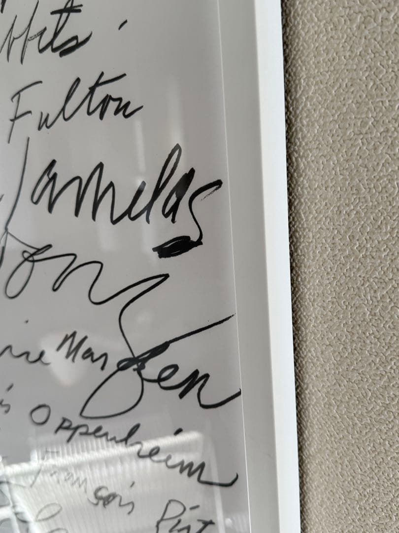 Cy Twombly: print 1972 ポスター　サイトゥオンブリー額装