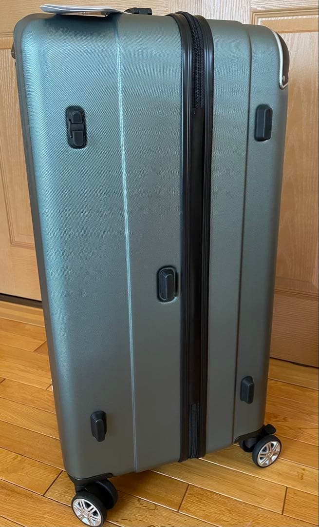 【新品】[New Trip] スーツケース Lサイズ スクエア型 5輪105L