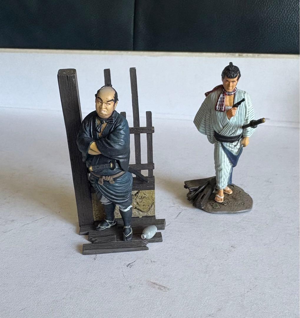 【絶版品】海洋堂　黒澤明 よみがえる巨匠の現場／ 彩色版　全7種セット