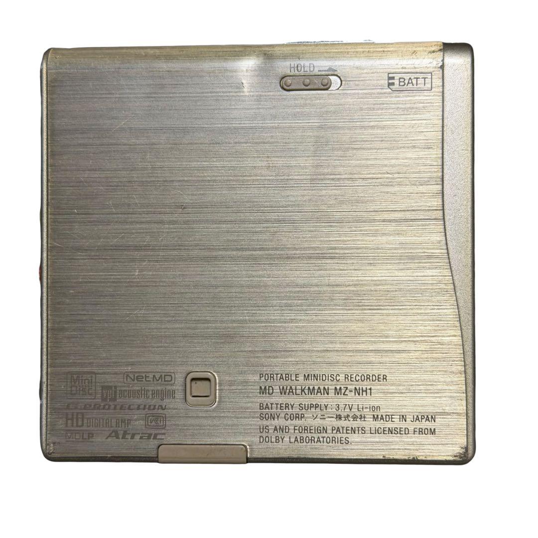 希少 SONY MDウォークマン MZ-NH1 ジャンク扱い