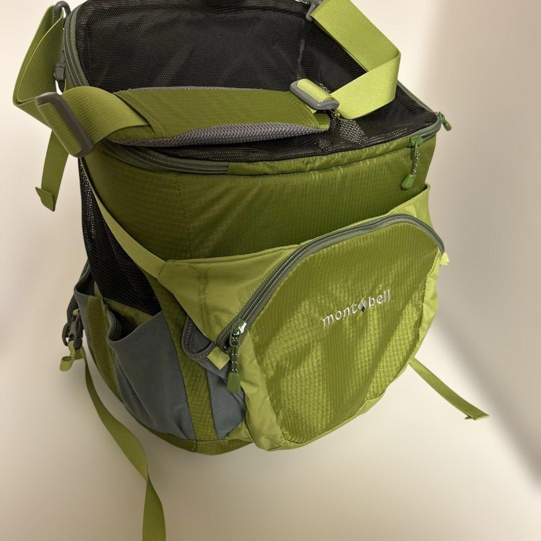 モンベル 犬用　リュック　グリーン系