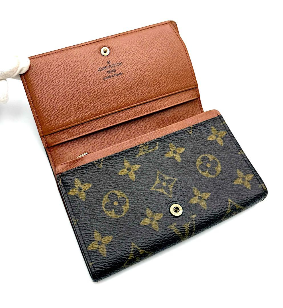 ルイヴィトン モノグラムポルトフォイユ トレゾール 財布 L字ファスナ