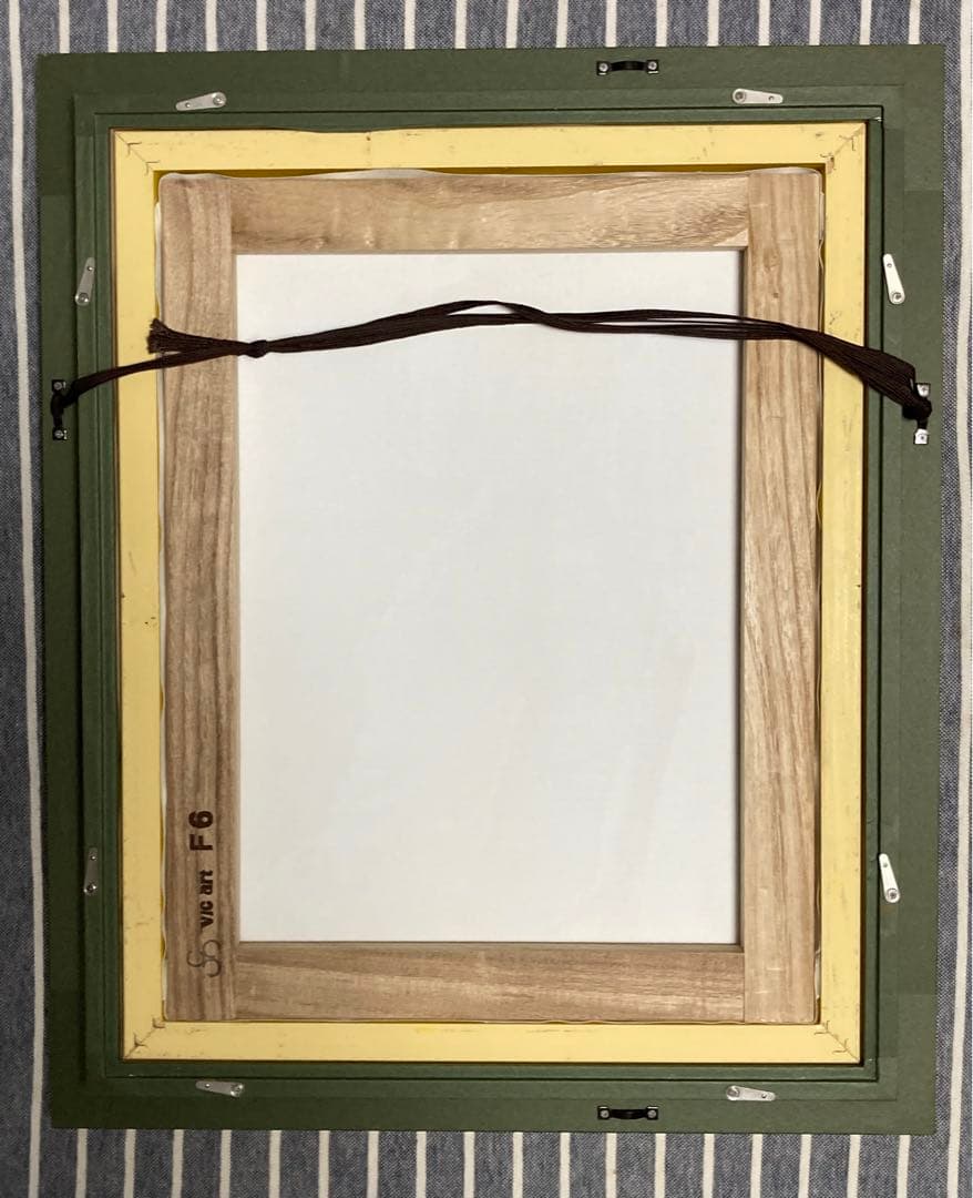 ⭕*️様 最終値下げ/小磯良平『帽子の女』油彩画 (人物画) 複製画 / F3号