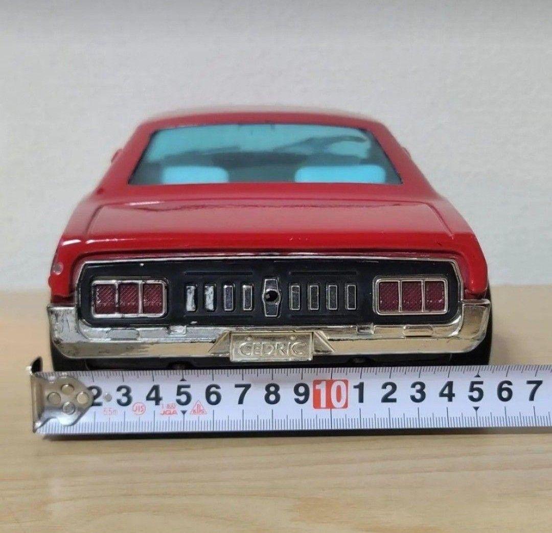 希少 TONKA ブリキ 日産セドリックGX 赤色