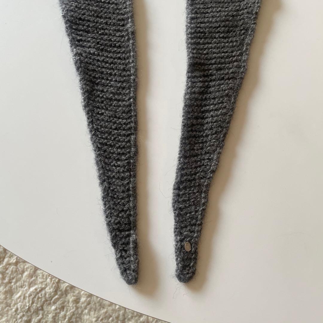 【極美品】 draw drawers ニット マフラー バブーシュカ