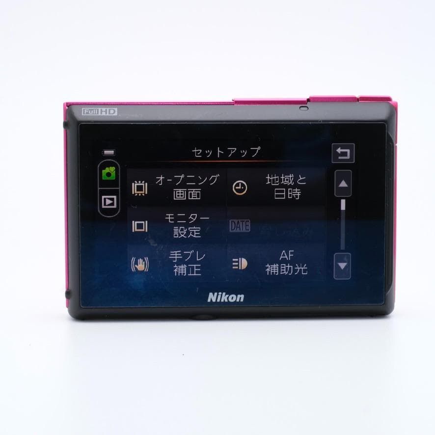 Nikon COOLPIX S100 ピンク　タッチパネル　コンデジ　デジカメ