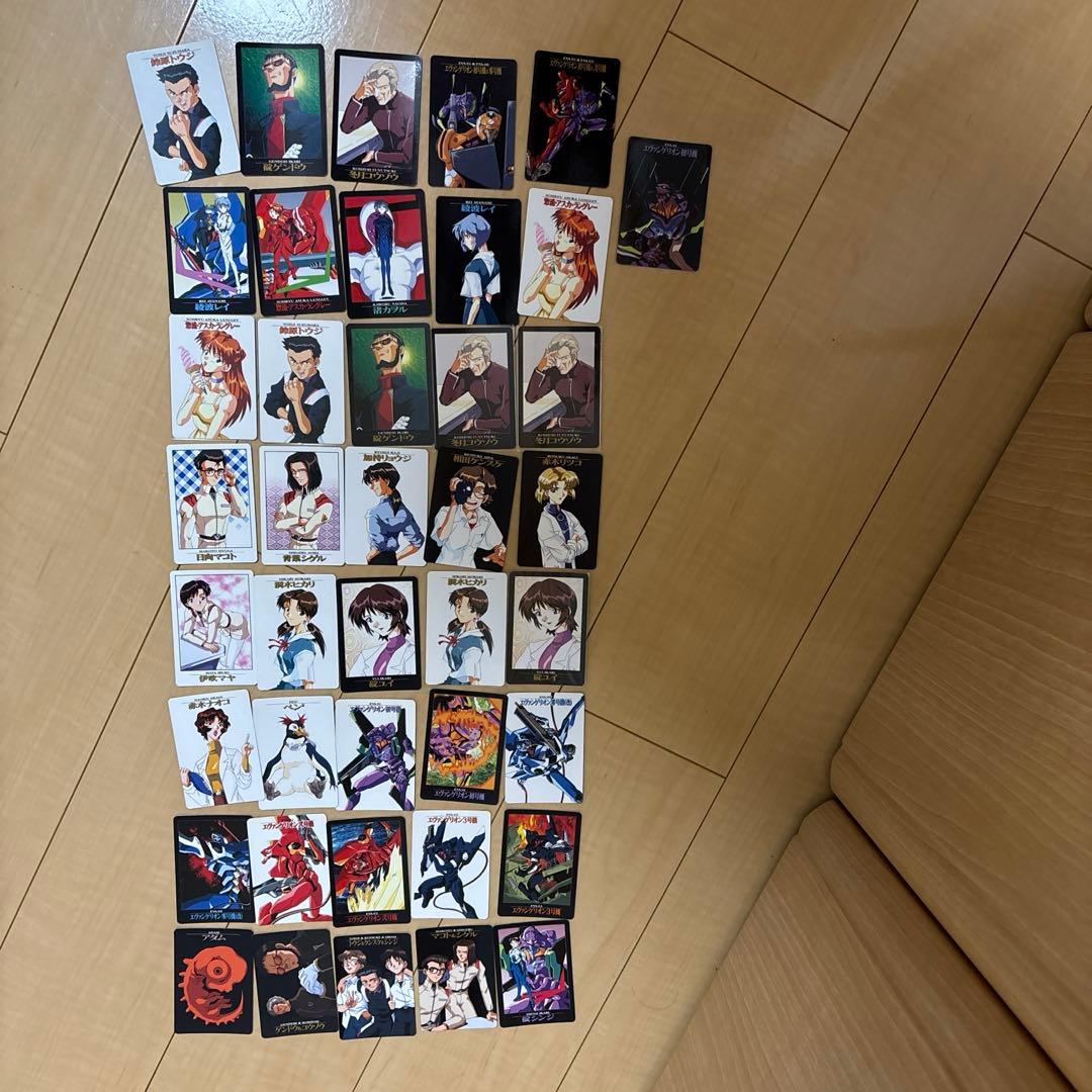 新世紀エヴァンゲリオン カードダス 1996年 1997年 161枚