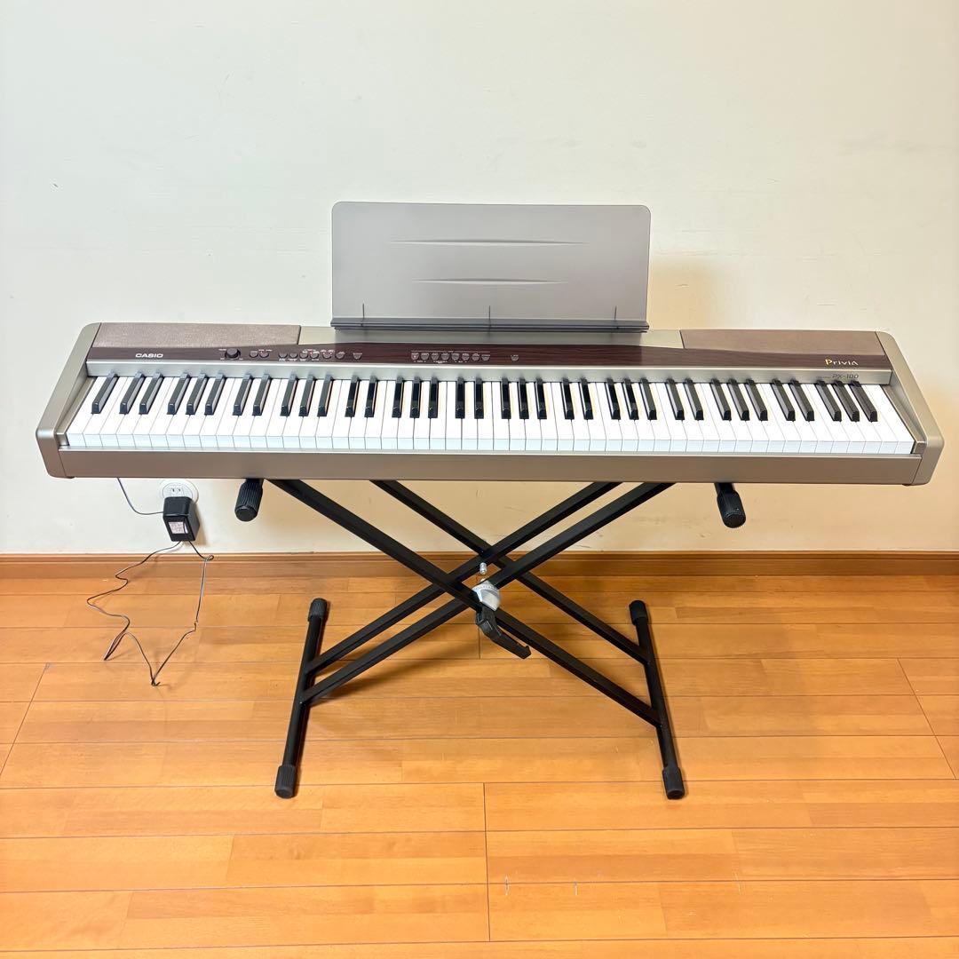 【美品・動作良好】CASIO カシオ　電子ピアノ Privia PX-100