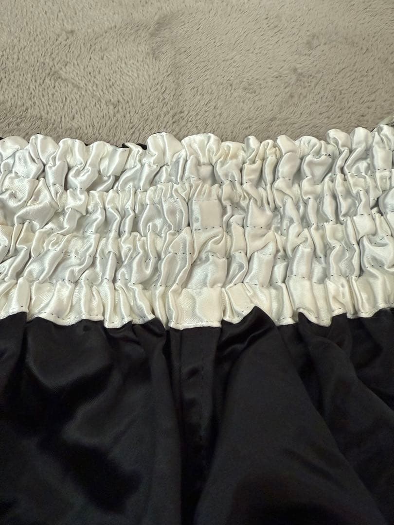 美品 Winning ウイニング ボクシング パンツ 黒 白ライン