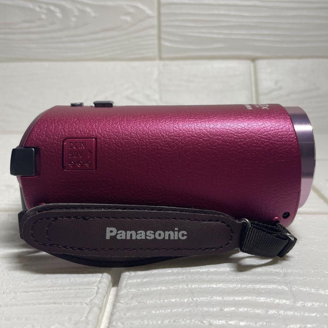 Panasonic HC-W585M ビデオカメラ ピンク パナソニック