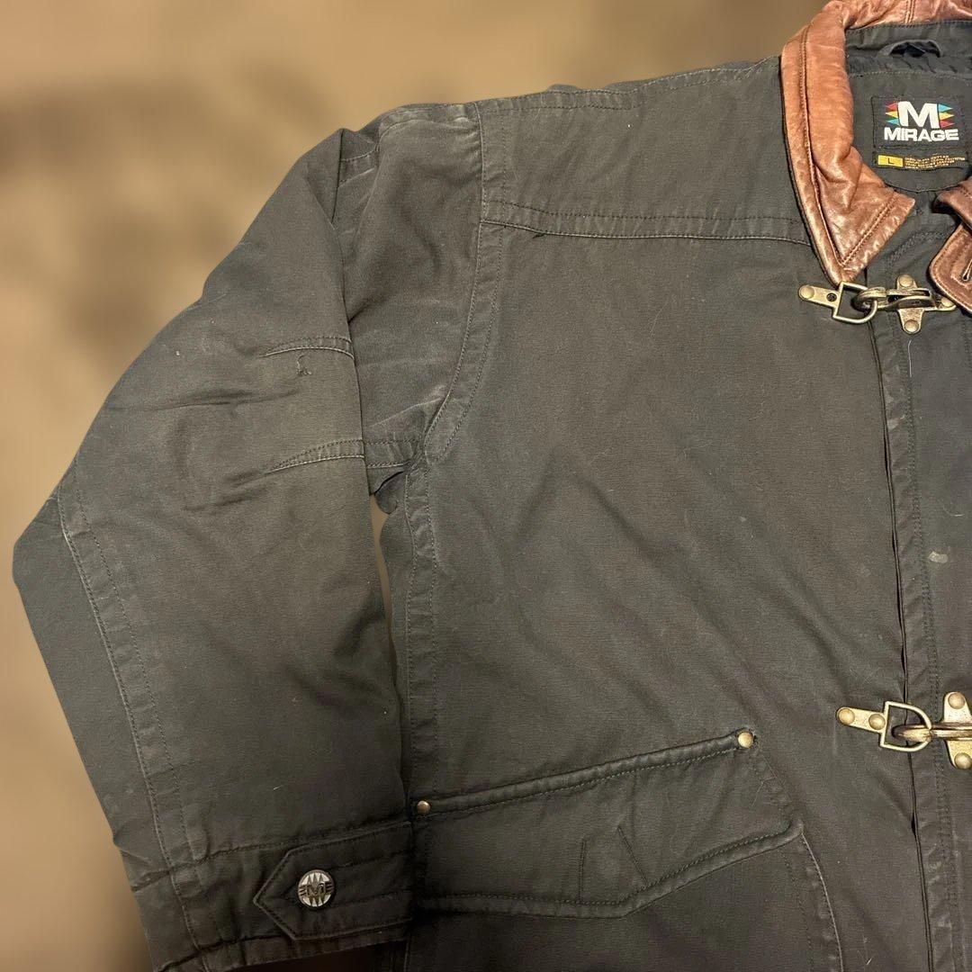 レア！ レイダース RAIDERS ファイャーマンコート 古着