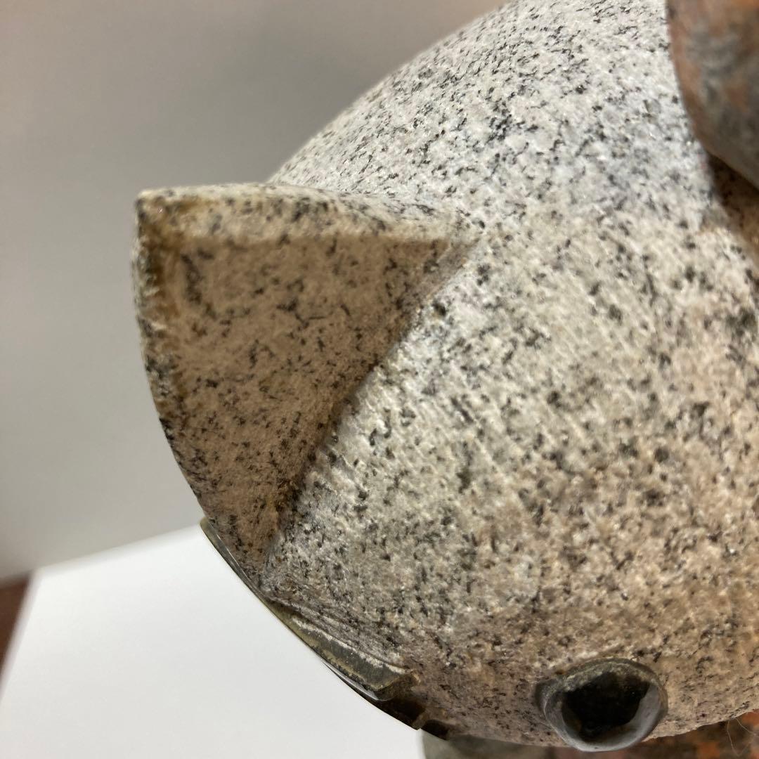 ハローキティ　サンリオ　石像　置物　キャラクター　インテリア　玄関　はろーきてぃ