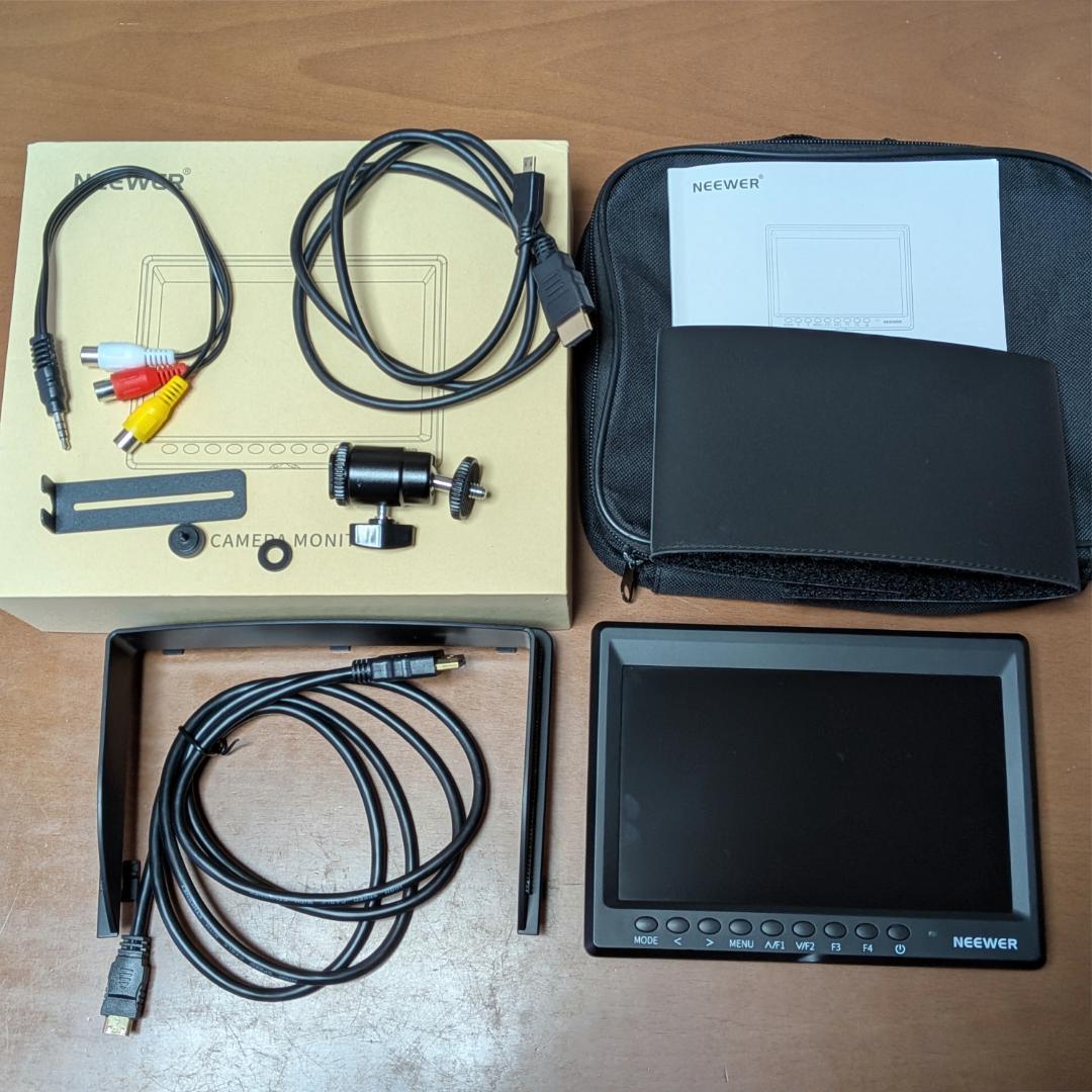 【美品】NEEWER F100 7インチ カメラフィールドモニター