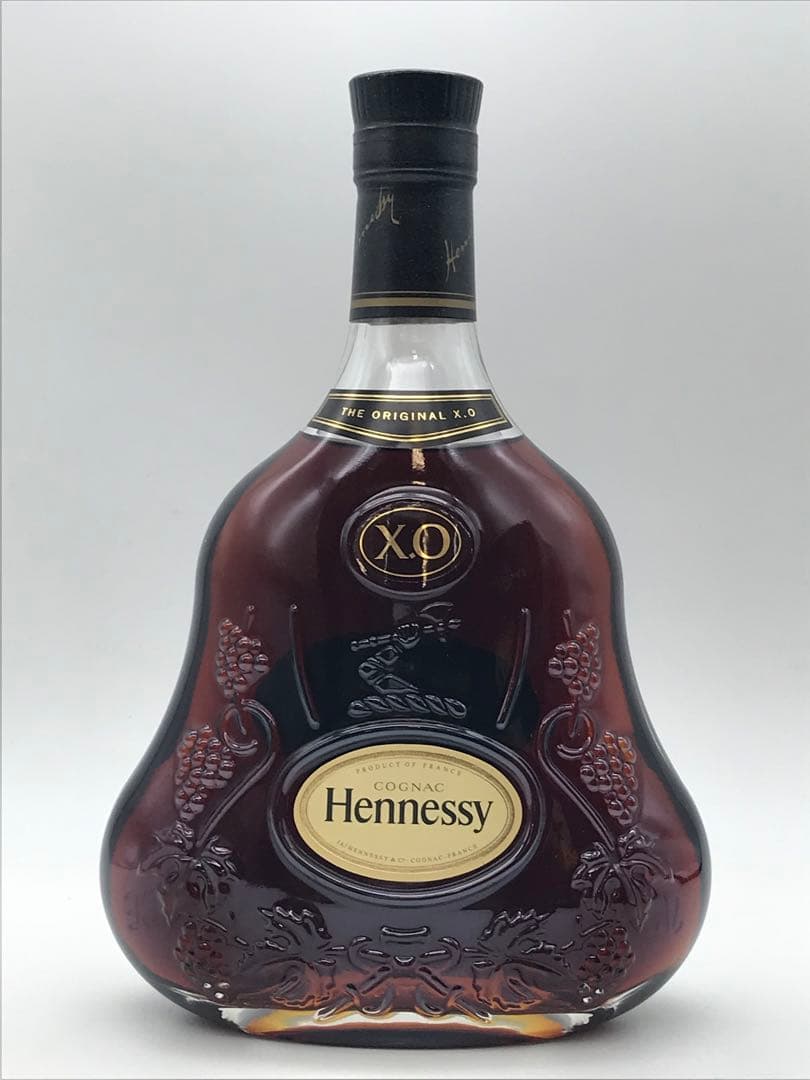 503[未開栓]Hennessy X.O エクストラオールド 黒キャップ