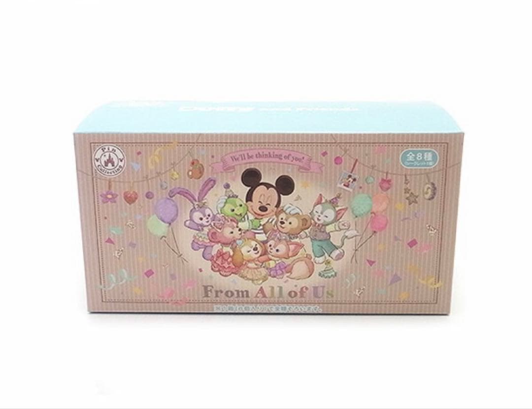 【未開封】ダッフィー ＆フレンズ　From All of U ピンバッジセット