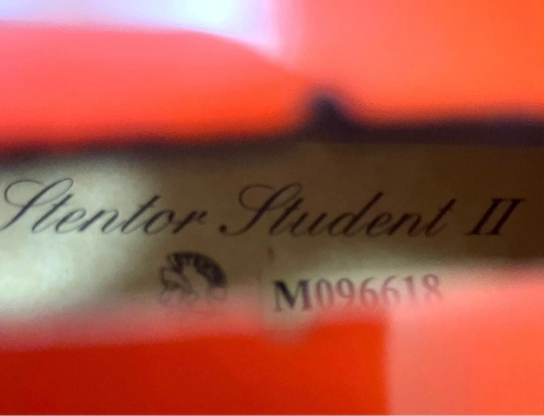 美品 送料無料 STENTOR student II バイオリン 1/4