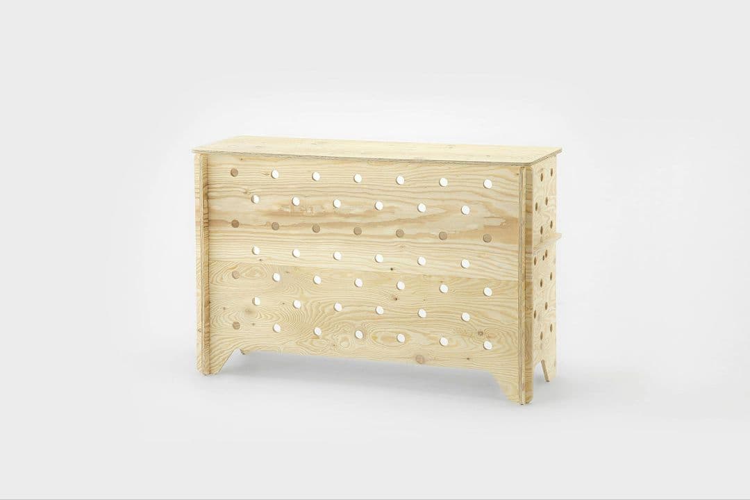 カインズホーム　CAINZ　CDM　持ち運びできるカウンターテーブル L