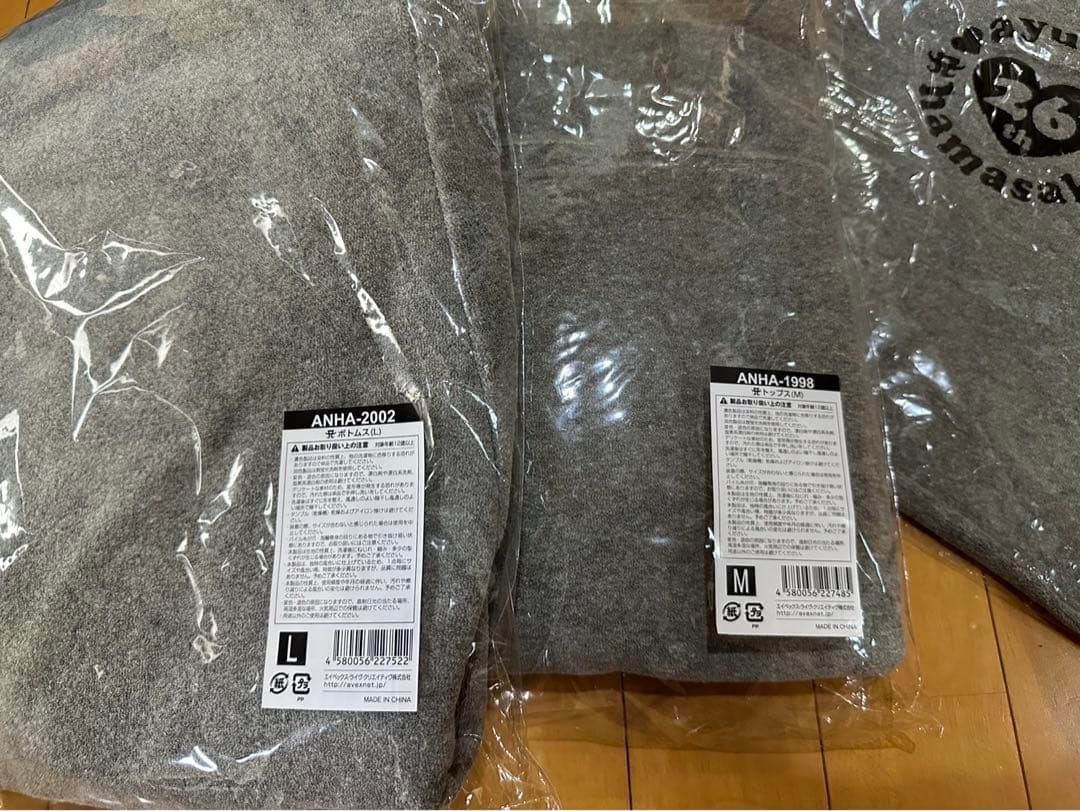 浜崎あゆみ　26th グッズ　特典付き　Aセットアップ