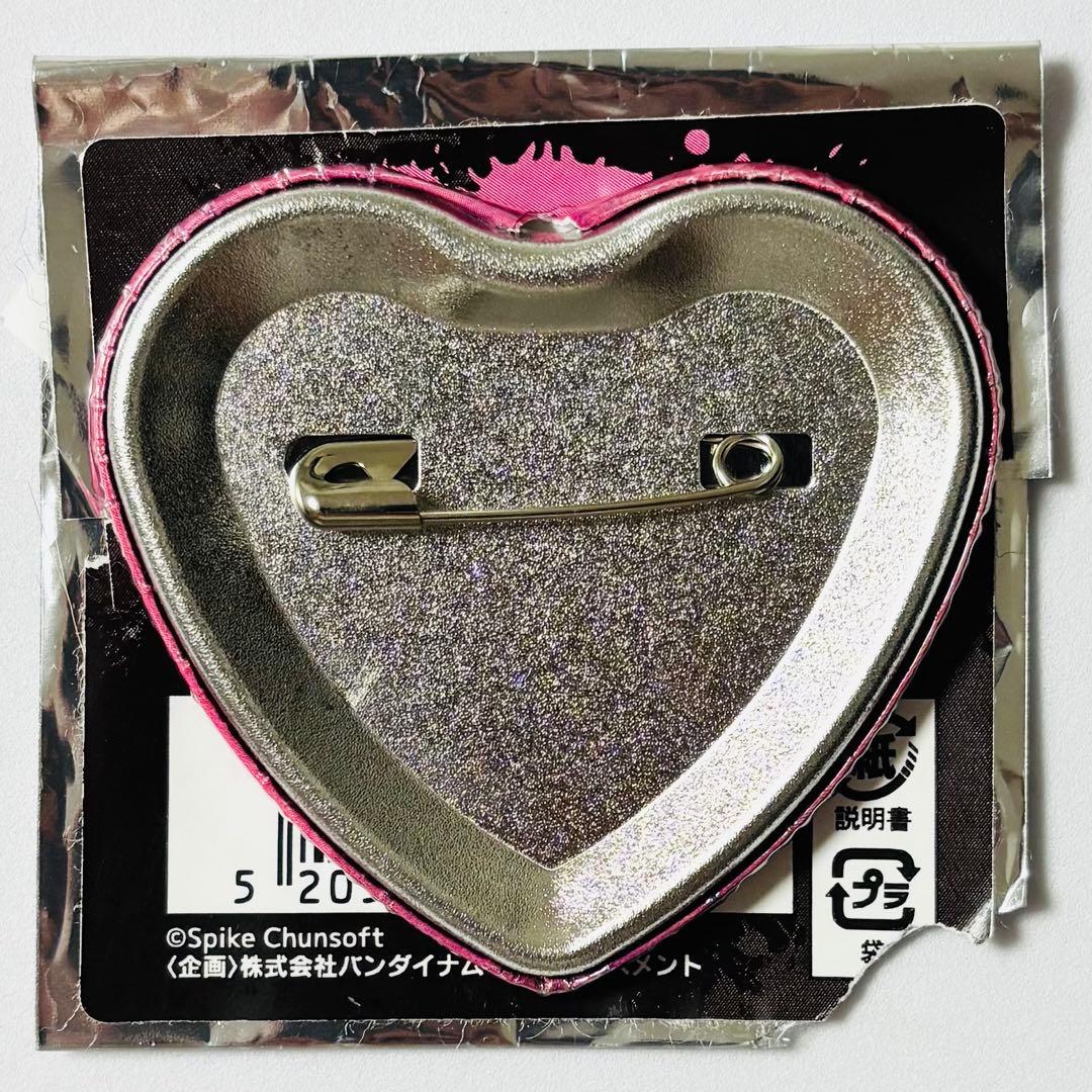 ダンガンロンパ ナンジャタウン テレ顔 照れ顔 ハート缶バッジ 不二咲千尋