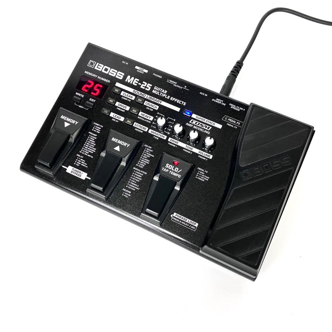 BOSS　ME-25　GUITAR MULTIPLEFCTS　マルチエフェクター