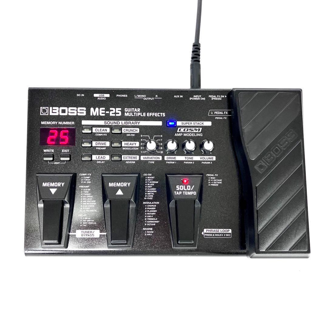 BOSS　ME-25　GUITAR MULTIPLEFCTS　マルチエフェクター