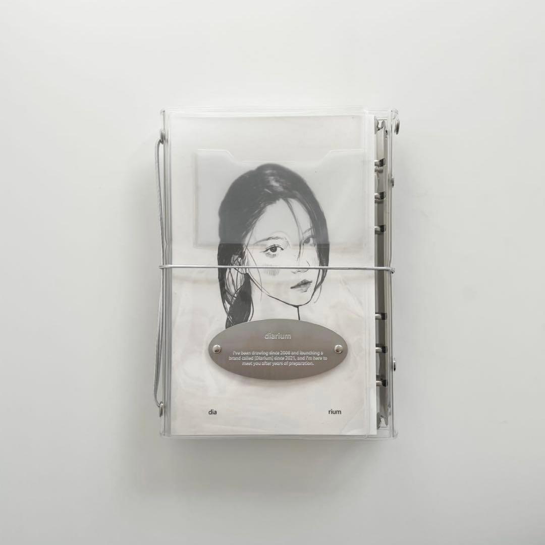 早い者勝　韓国　貯金　バインダー　カバー　A6 diarium 推し活　No.2