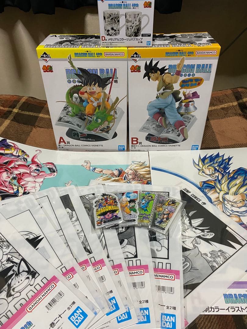 早い者勝ち一番くじ ドラゴンボール 40th 〜其之一〜 A.B.D.F.G.H