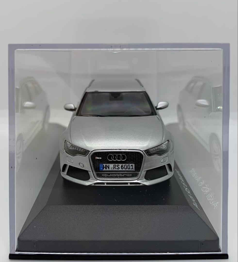 Audi特注1/43 Audi RS 6 Avant プリスマシルバー