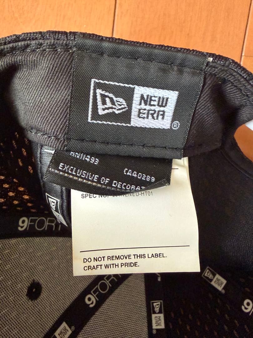 帽子 WTAPS 9Forty Poly. Mesh. Newera Black