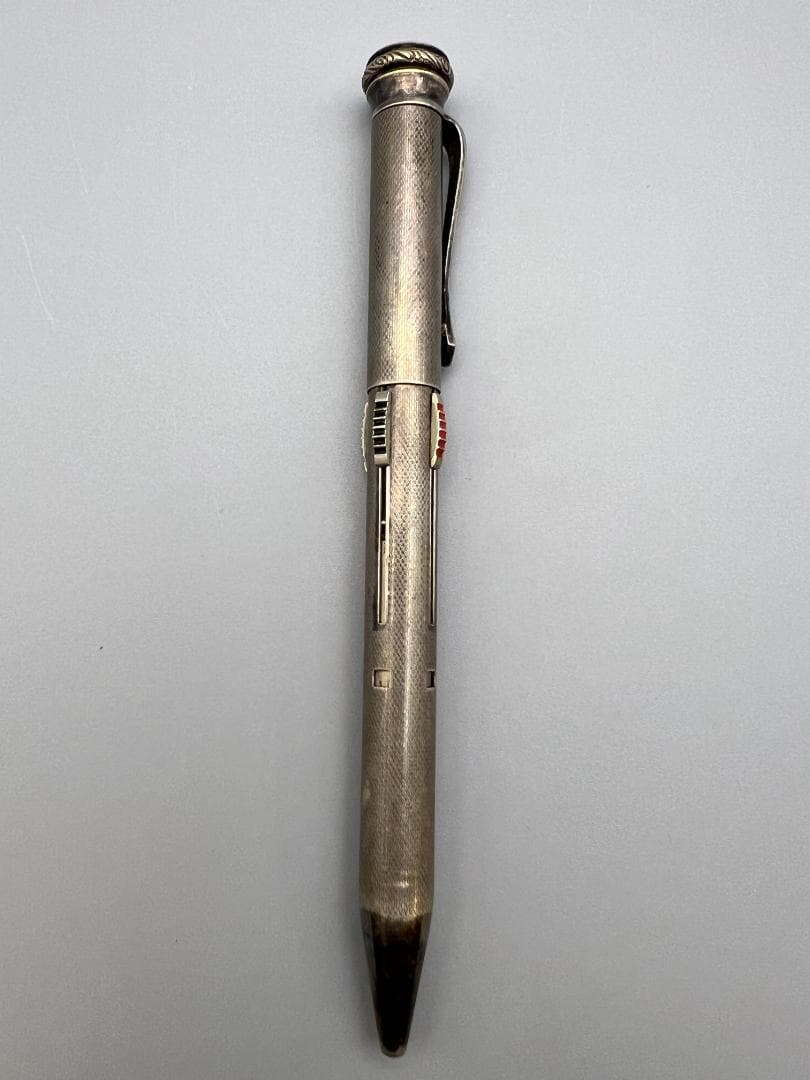 1940年代　NORMA PATENT　銀製　マルチペンシル ４色　重量約28g