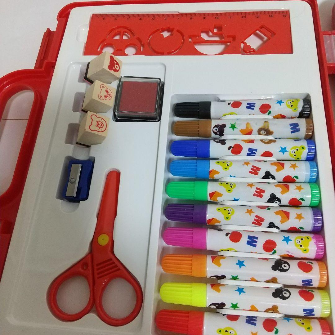 MIKI HOUSE マルチケース 文房具セット