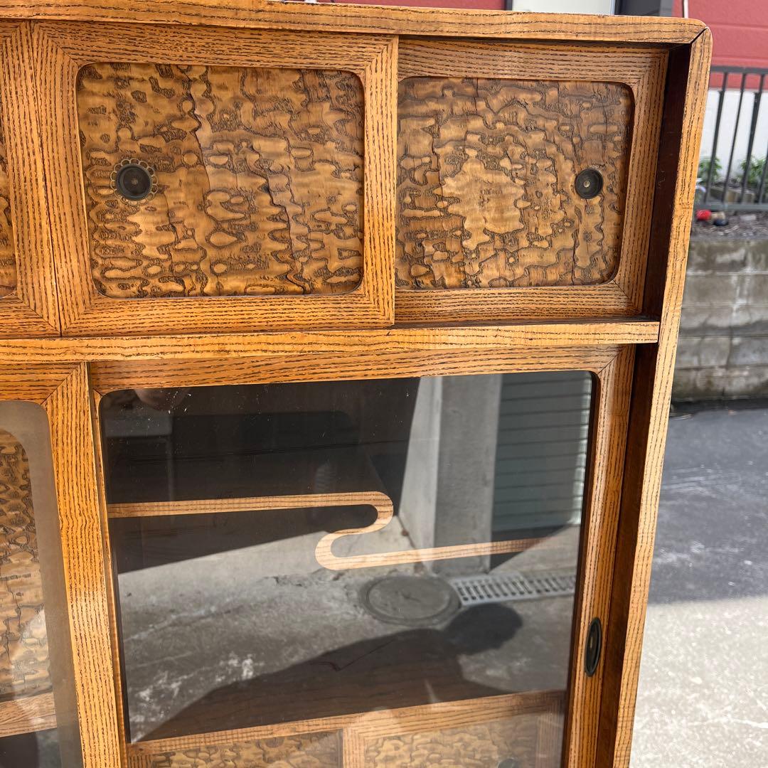 茶箪笥　飾り棚　箪笥　和家具　タンス　レトロ