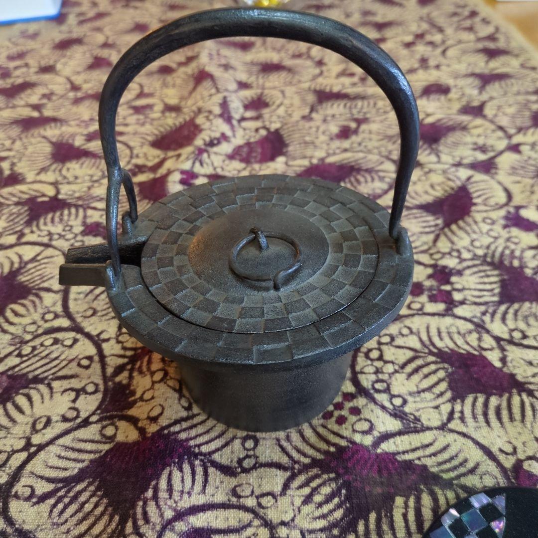 鉄瓶、燗鍋　酒器　喜多庄兵衛作