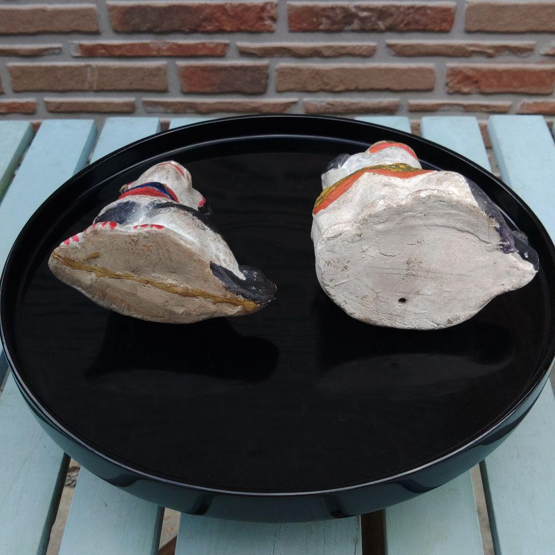 土雛　座敷犬　レトロ玩具