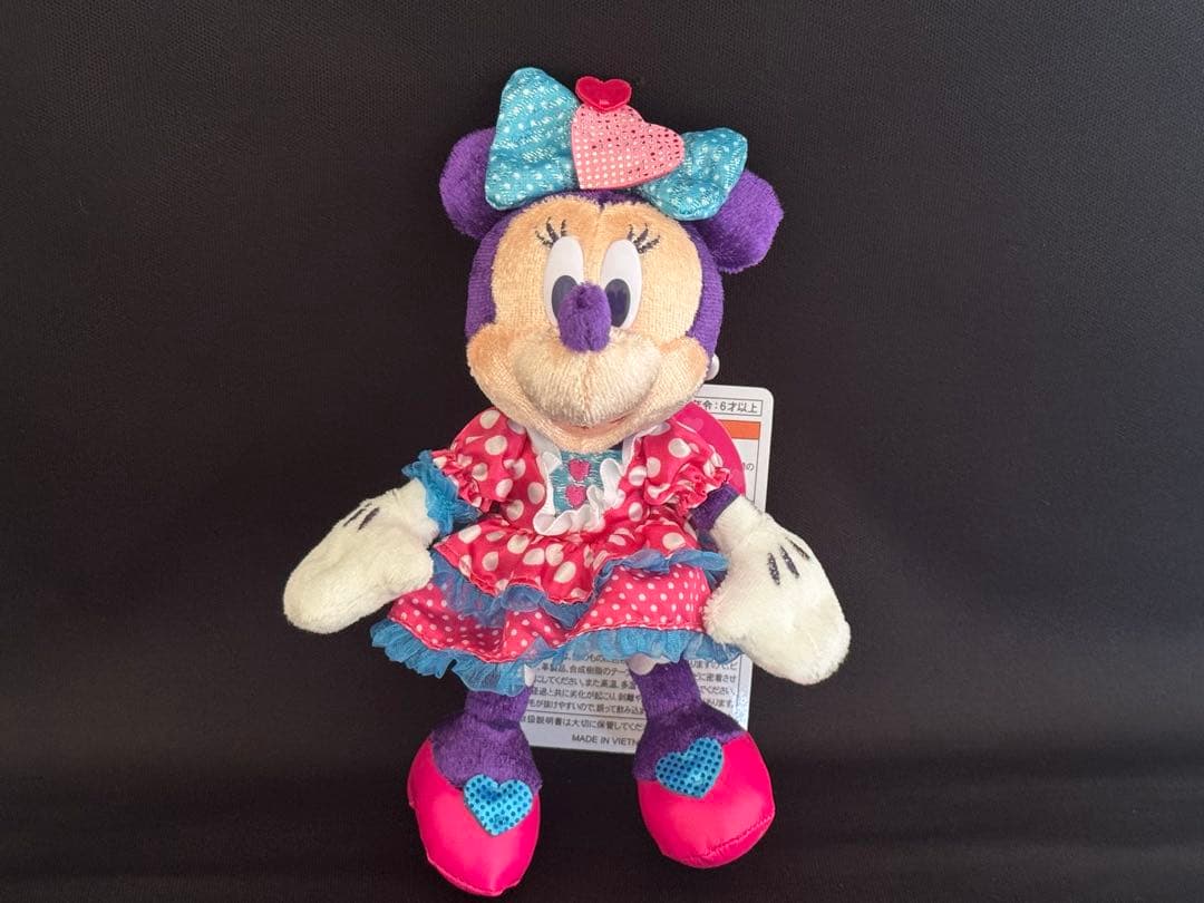 ディズニー パルパルーザ ミニー ミッキー プルート　ぬいぐるみバッジ セット
