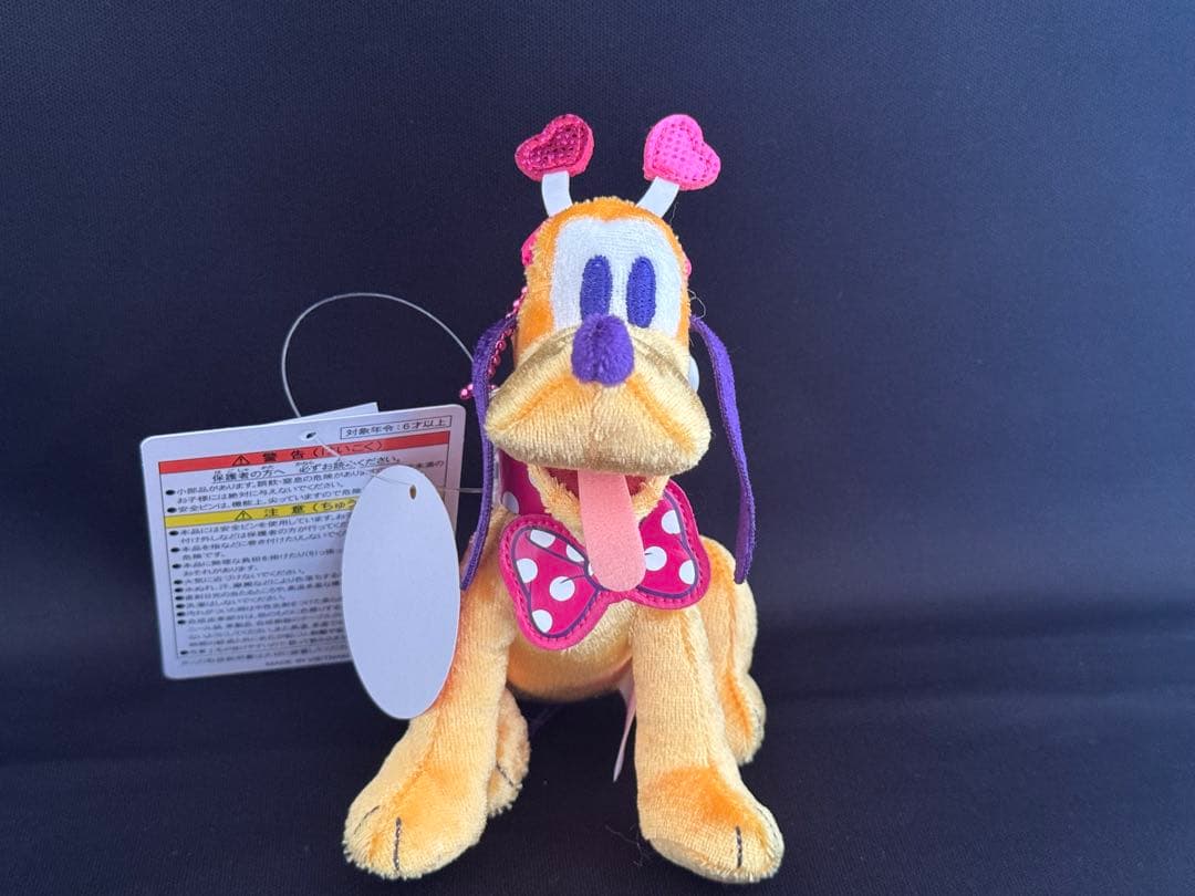 ディズニー パルパルーザ ミニー ミッキー プルート　ぬいぐるみバッジ セット
