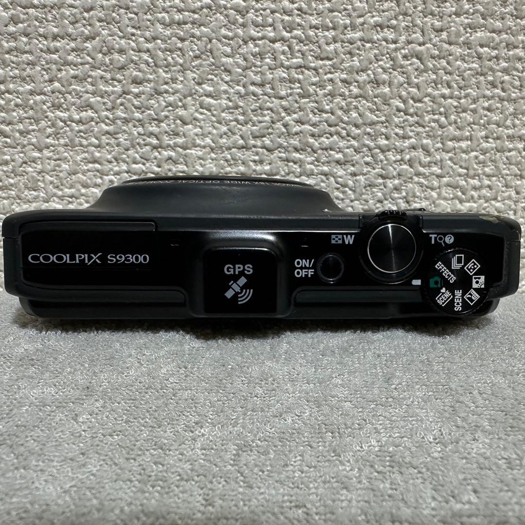 動作品 バッテリー充電器付き✨️COOLPIX S9300 コンデジ　ブラック　黒