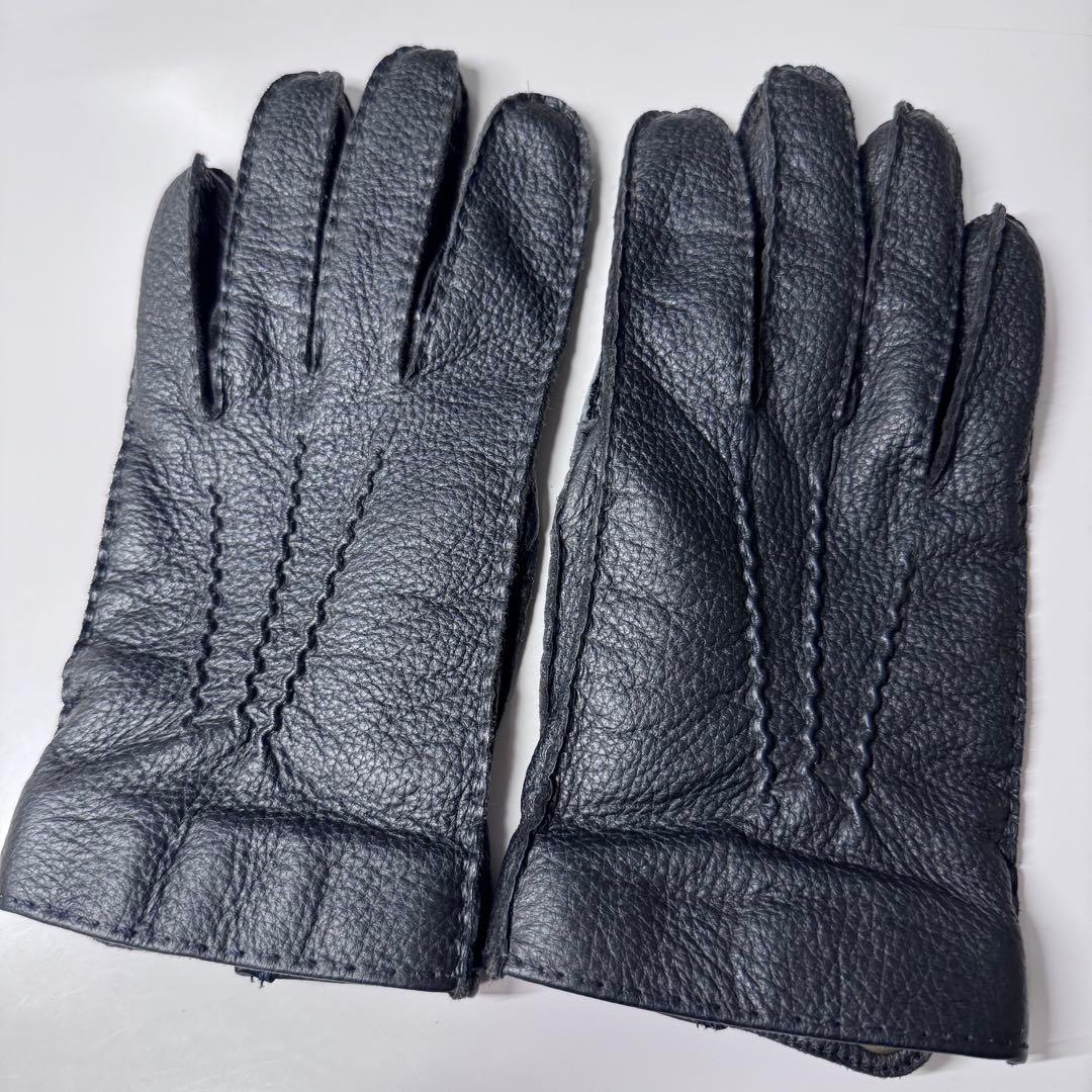 DENTS ディアスキングローブ デタッチャブルカシミヤライニング