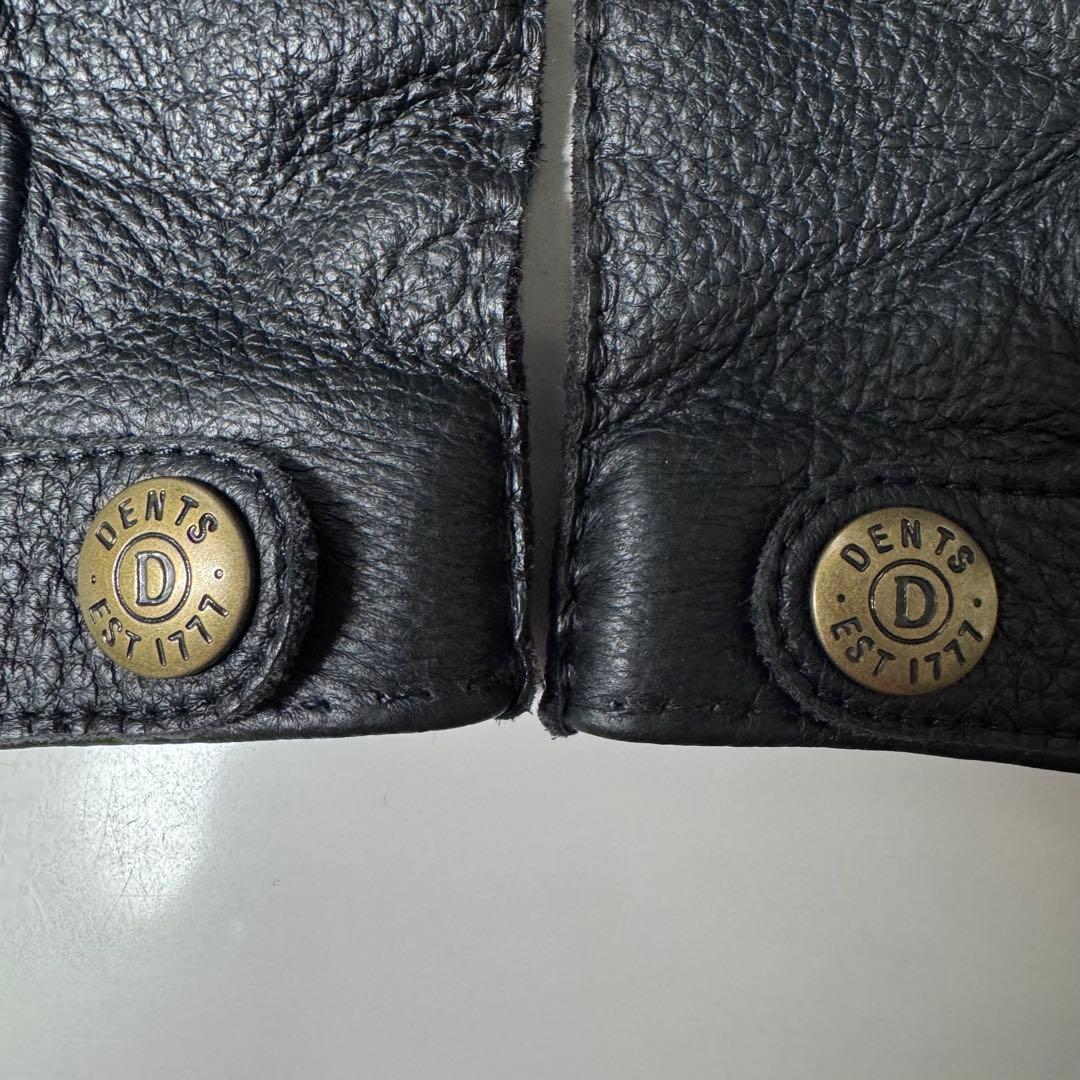 DENTS ディアスキングローブ デタッチャブルカシミヤライニング