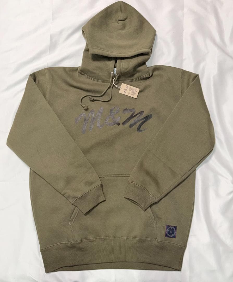 6*)様 キムタク着　M&M パーカー　Logo Hoodie　ロゴフーディ　オ