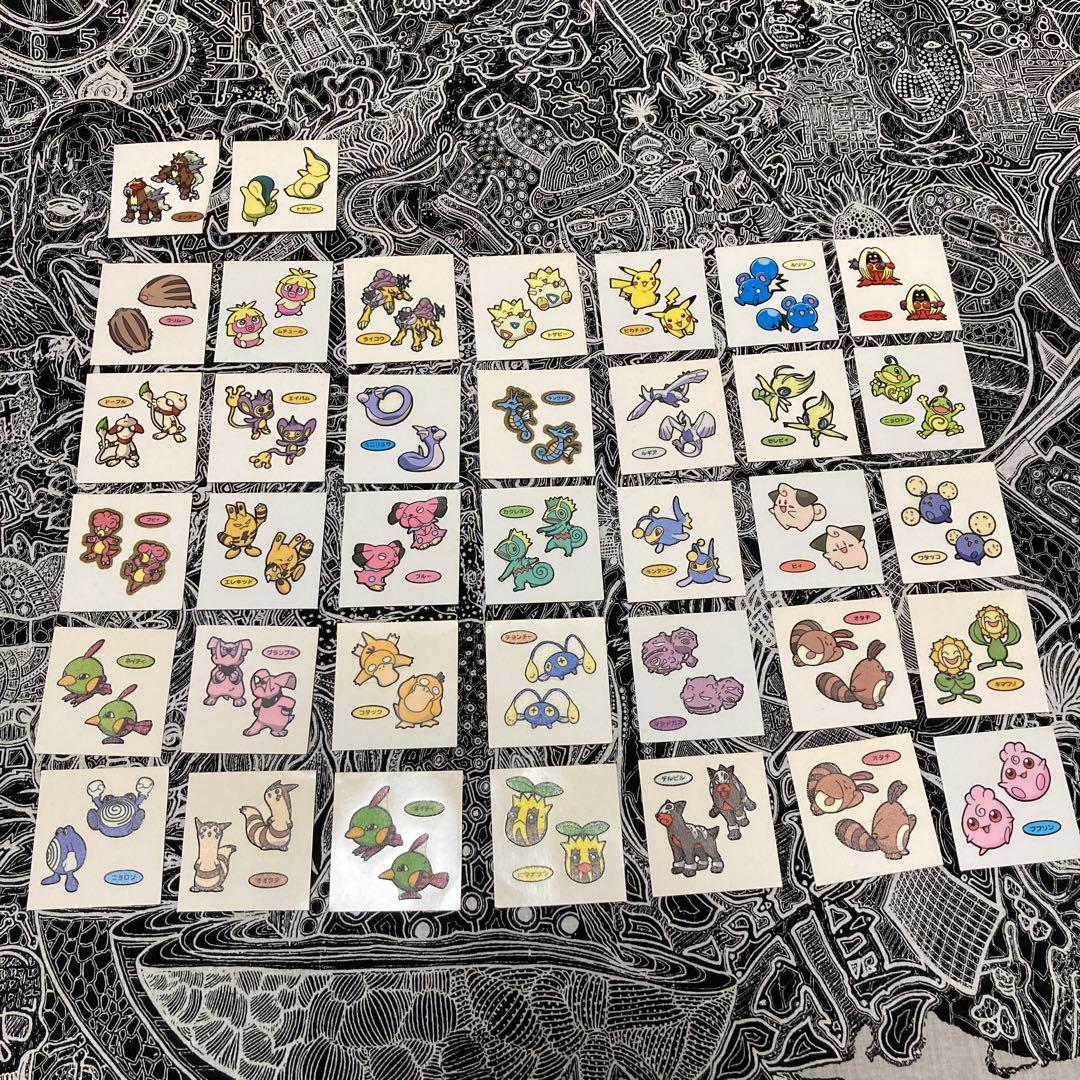 ポケモンパンシール　デコキャラ　ツイン