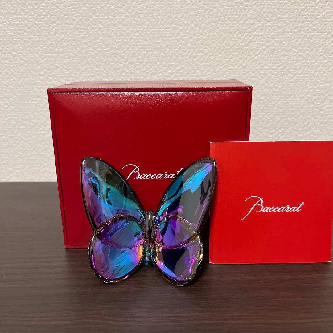 バカラ　ラッキーバタフライ　スカラベブルー