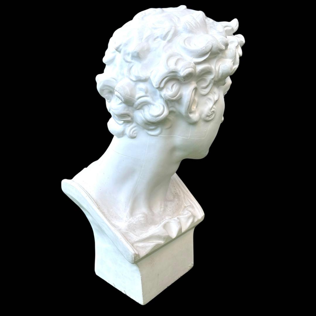 ジュリアーノ・デ・メディチ胸像（ミケランジェロ作）石膏像 美術品 インテリア