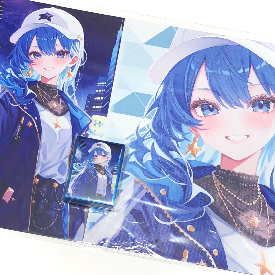 ホロライブ 星街すいせい スリーブ プレイマット すいちゃん tz