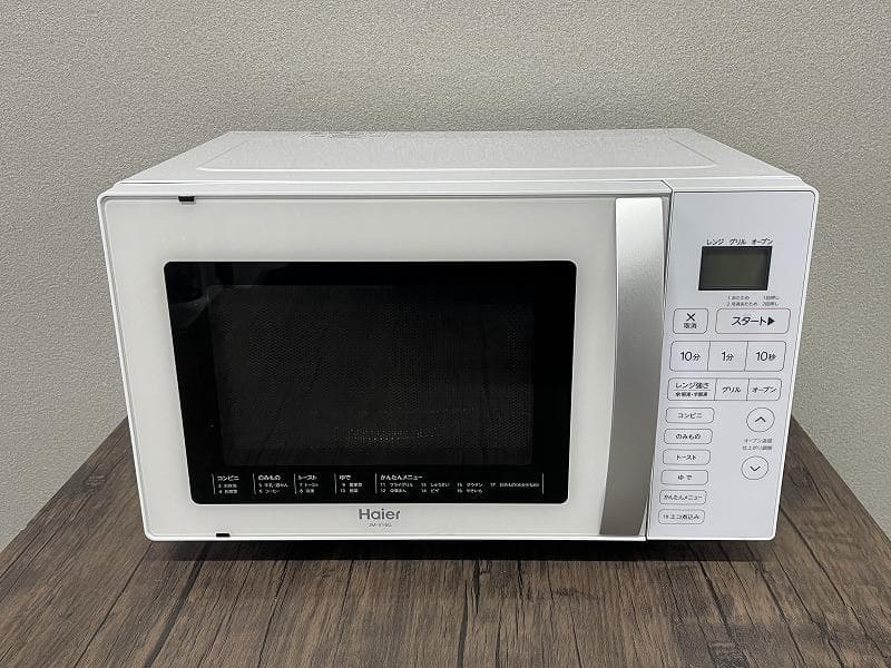 【美品】Haier　 ハイアール　オーブンレンジ　JM-V16G　2023年製