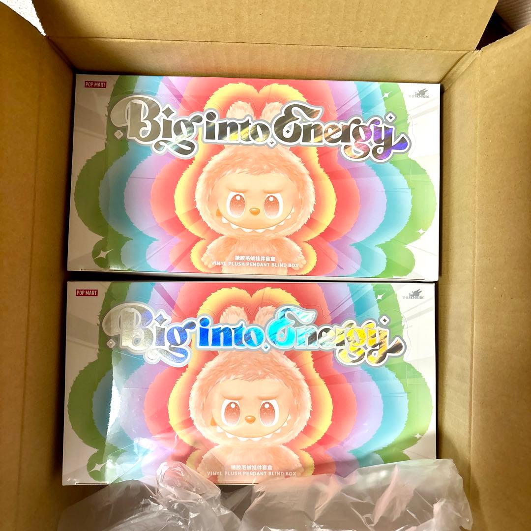 LABUBU Big into Energy ぬいぐるみ アソート box