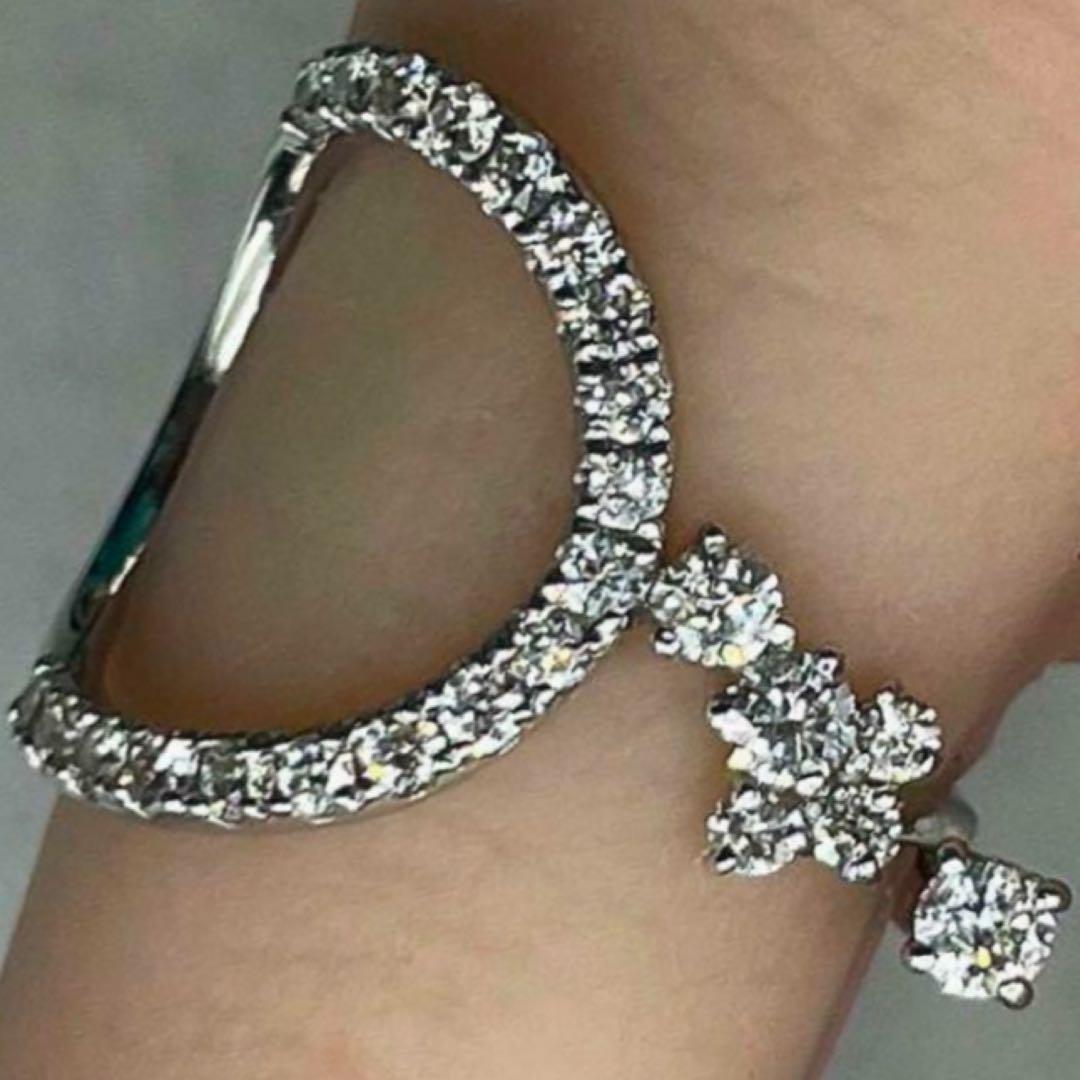 天然ダイヤモンド0.40ct ピンキーリング