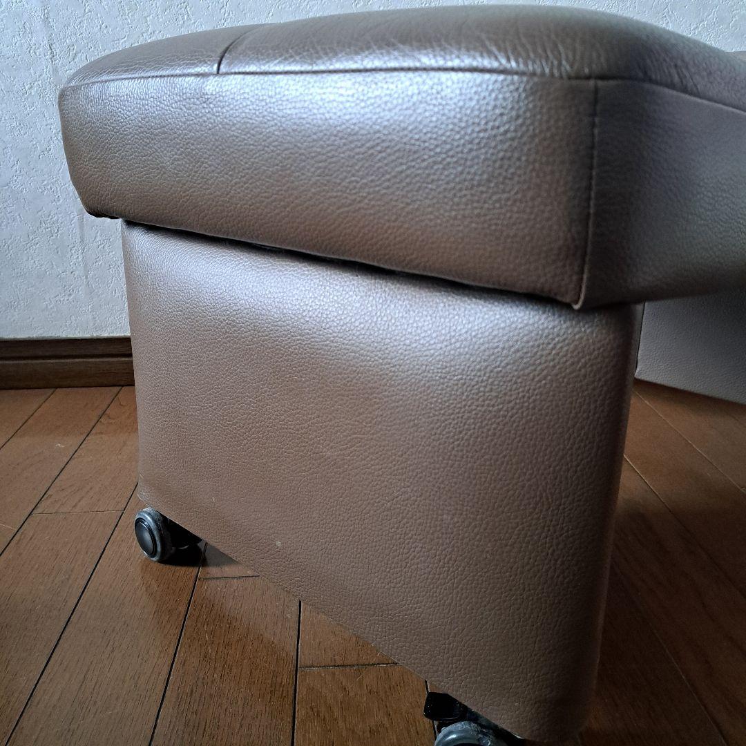 【良品】カリモクkarimokuオットマン スツールXU4206 ブラウン